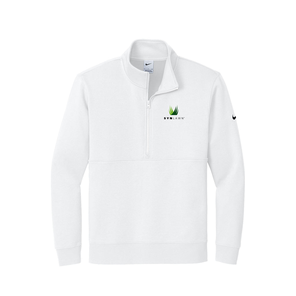 Syn Lawn - Nike Club Fleece Sleeve Swoosh 1/2-Zip
