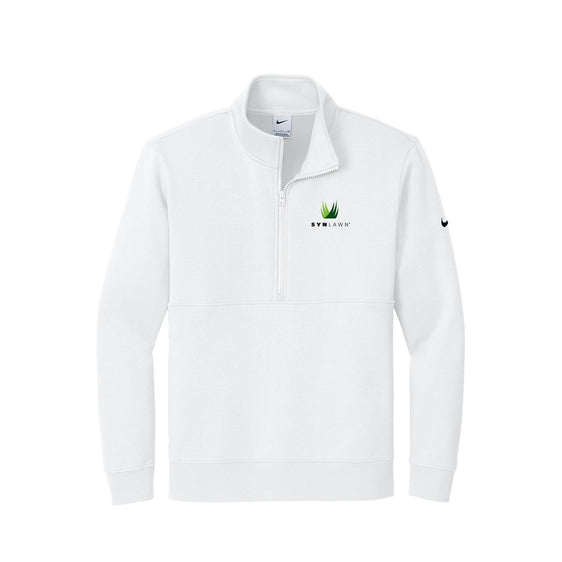 Syn Lawn - Nike Club Fleece Sleeve Swoosh 1/2-Zip
