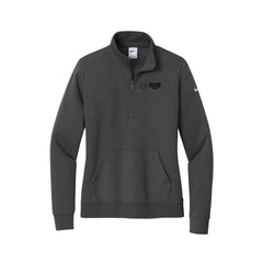 College Station Nissan - Nike Women's Club Fleece Sleeve Swoosh 1/2-Zip