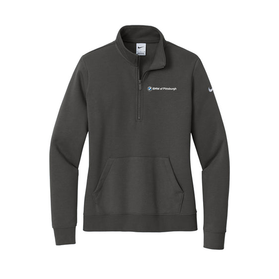 BMW of Pittsburgh - Nike Women's Club Fleece Sleeve Swoosh 1/2-Zip