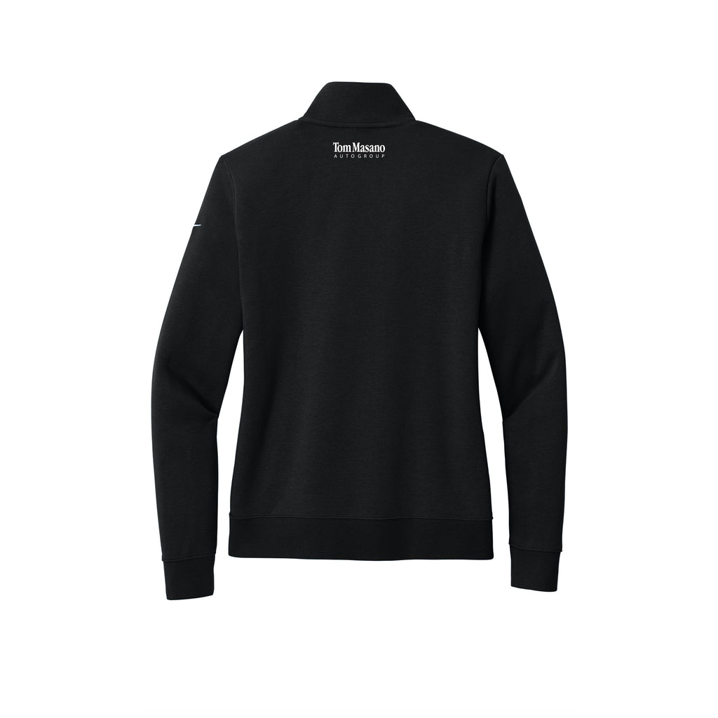 Tom Masano Collision - Nike Ladies Club Fleece Sleeve Swoosh 1/2-Zip