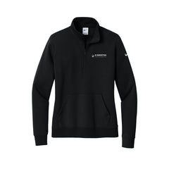 M Marketing Consultants - Nike Women's Club Fleece Sleeve Swoosh 1/2-Zip