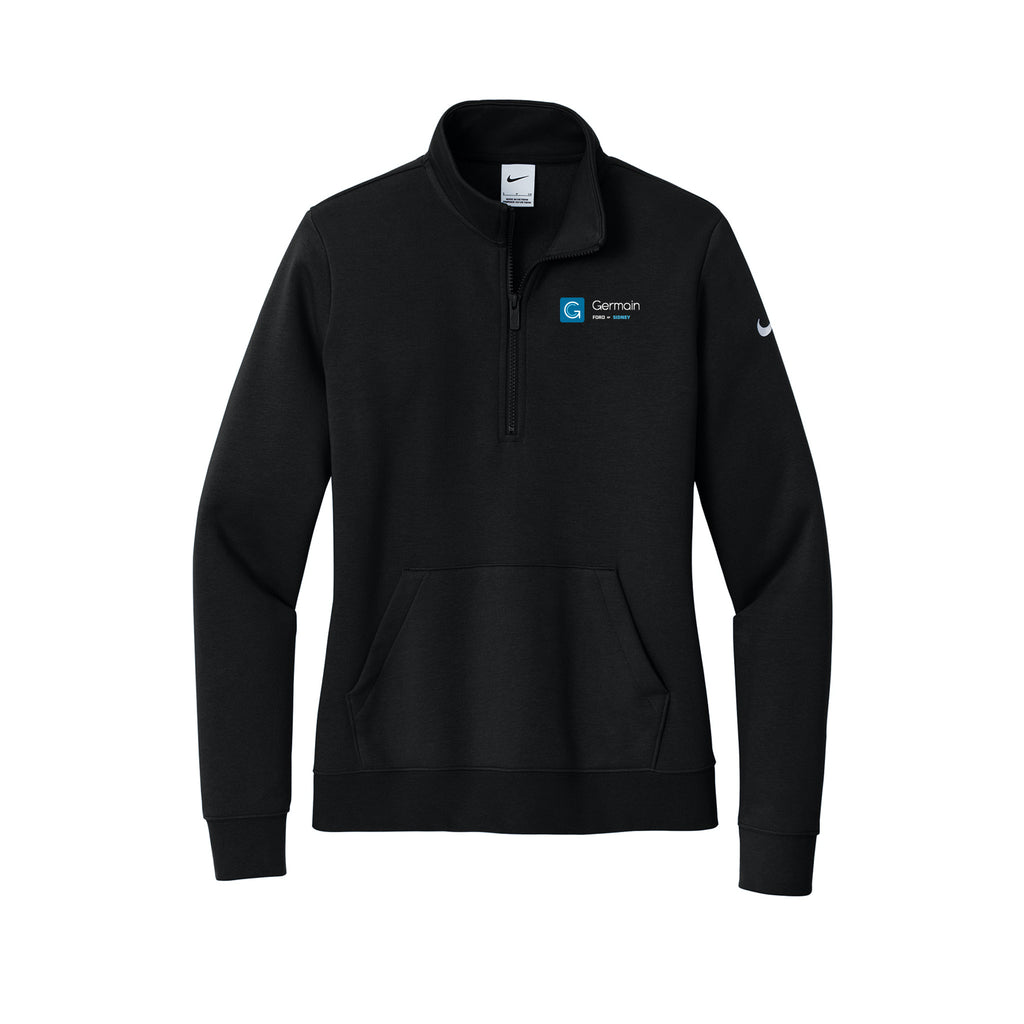 Germain Ford of Sidney - Nike Women's Club Fleece Sleeve Swoosh 1/2-Zip