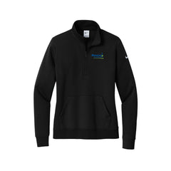 Masano Auto Park - Nike Ladies Club Fleece Sleeve Swoosh 1/2-Zip