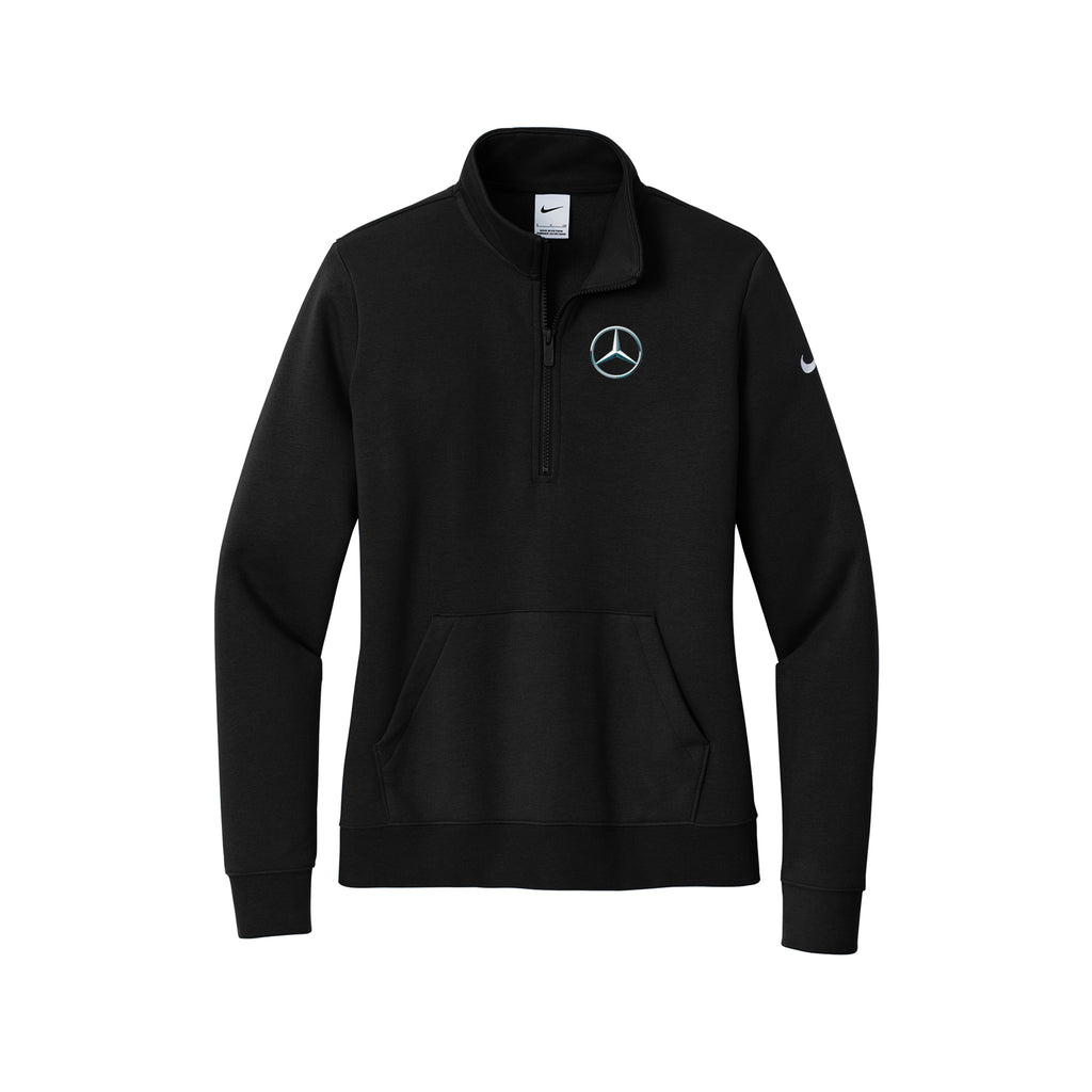 Tom Masano Mercedes-Benz - Nike Ladies Club Fleece Sleeve Swoosh 1/2-Zip