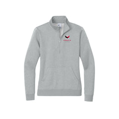 Formula Nissan - Nike Ladies Club Fleece Sleeve Swoosh 1/2-Zip