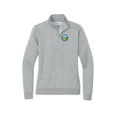 Carroll County - Nike Ladies Club Fleece Sleeve Swoosh 1/2-Zip