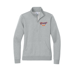 Olentangy Orange Soccer - Nike Women's Club Fleece Sleeve Swoosh 1/2-Zip