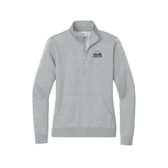 Carroll County - Nike Ladies Club Fleece Sleeve Swoosh 1/2-Zip