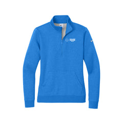 College Station Nissan - Nike Women's Club Fleece Sleeve Swoosh 1/2-Zip