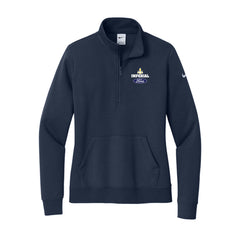 Imperial Ford - Nike Women's Club Fleece Sleeve Swoosh 1/2-Zip