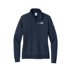 College Station Nissan - Nike Women's Club Fleece Sleeve Swoosh 1/2-Zip