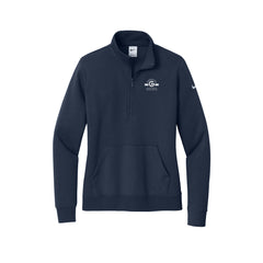 GCI - Nike Ladies Club Fleece Sleeve Swoosh 1/2-Zip
