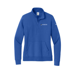 M Marketing Consultants - Nike Women's Club Fleece Sleeve Swoosh 1/2-Zip