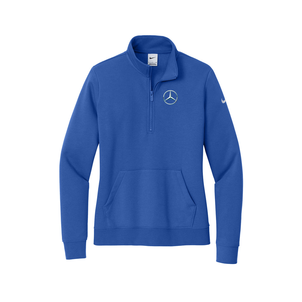 Tom Masano Mercedes-Benz - Nike Ladies Club Fleece Sleeve Swoosh 1/2-Zip