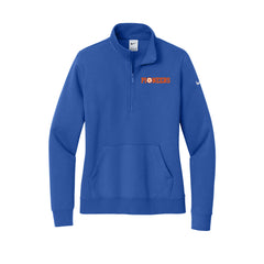 Olentangy Orange Soccer - Nike Women's Club Fleece Sleeve Swoosh 1/2-Zip