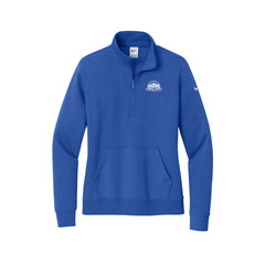 Carroll County - Nike Ladies Club Fleece Sleeve Swoosh 1/2-Zip
