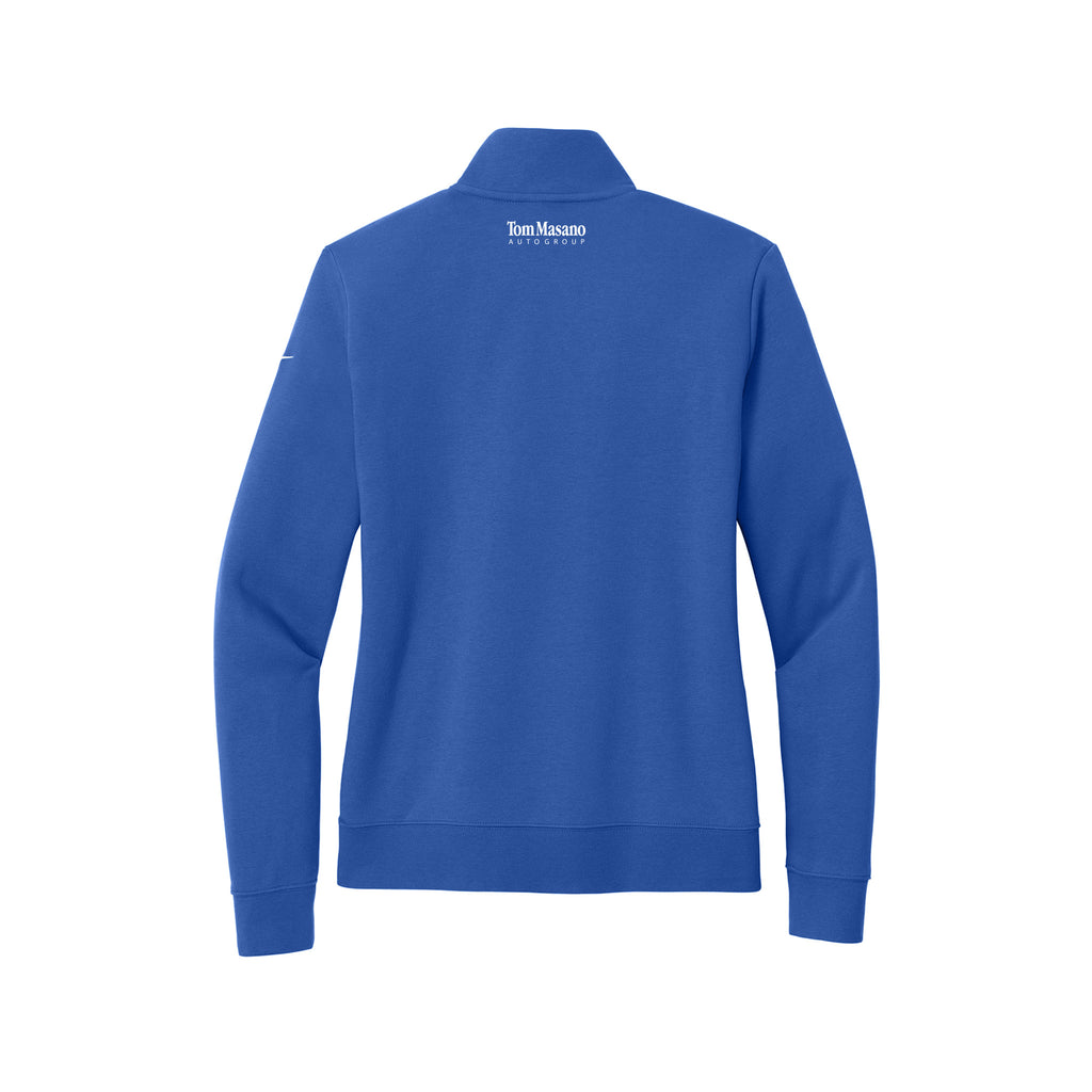 Tom Masano Mercedes-Benz - Nike Ladies Club Fleece Sleeve Swoosh 1/2-Zip