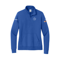 Performance Georgesville - Nike Women's Club Fleece Sleeve Swoosh 1/2-Zip