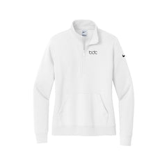 BDC - Nike Ladies Club Fleece Sleeve Swoosh 1/2-Zip