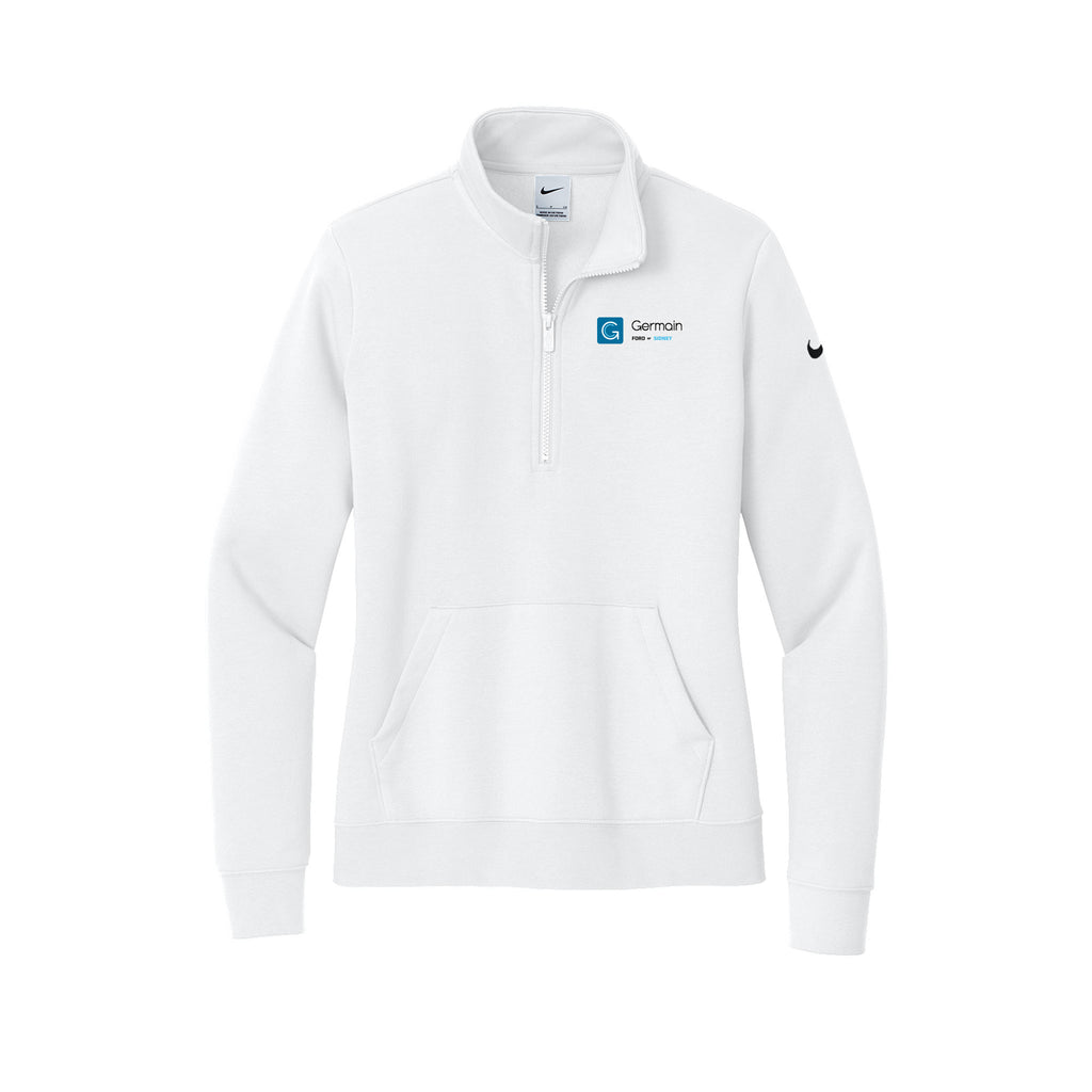 Germain Ford of Sidney - Nike Women's Club Fleece Sleeve Swoosh 1/2-Zip
