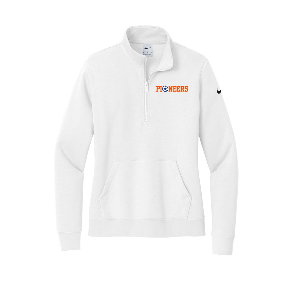 Olentangy Orange Soccer - Nike Women's Club Fleece Sleeve Swoosh 1/2-Zip