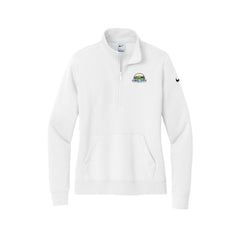 Carroll County - Nike Ladies Club Fleece Sleeve Swoosh 1/2-Zip