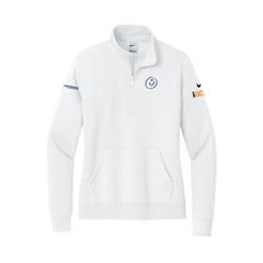 Performance Georgesville - Nike Women's Club Fleece Sleeve Swoosh 1/2-Zip