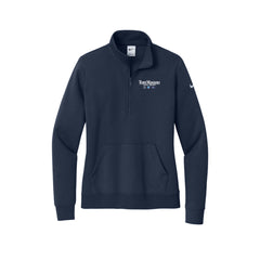 Tom Masano Auto Group - Nike Women's Club Fleece Sleeve Swoosh 1/2-Zip