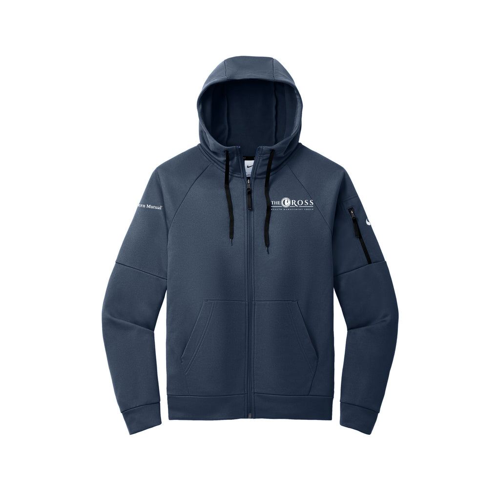 Cross Wealth Management - Nike Therma-FIT Pocket Full-Zip Fleece Hoodie