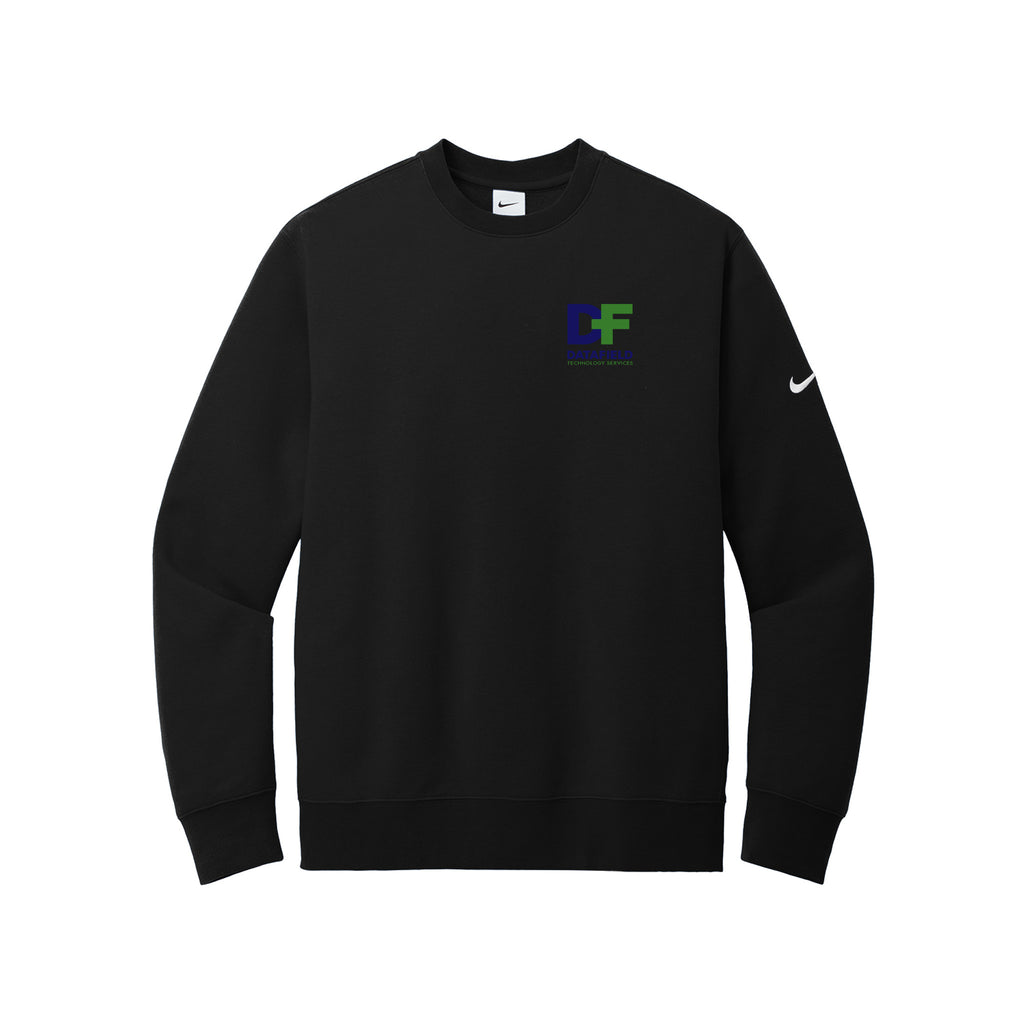 Datafield Technology Services - Nike Club Fleece Sleeve Swoosh Crew