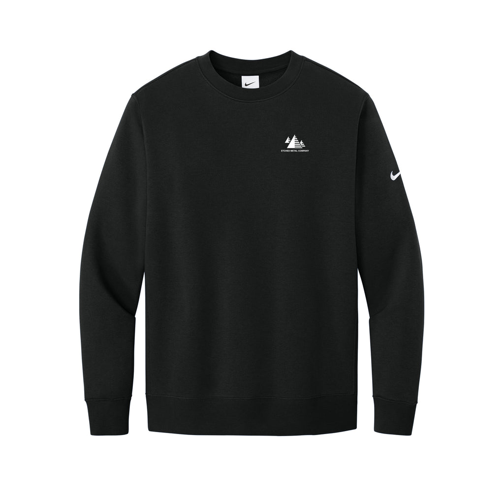 Etched Metal Company - Nike Club Fleece Sleeve Swoosh Crew