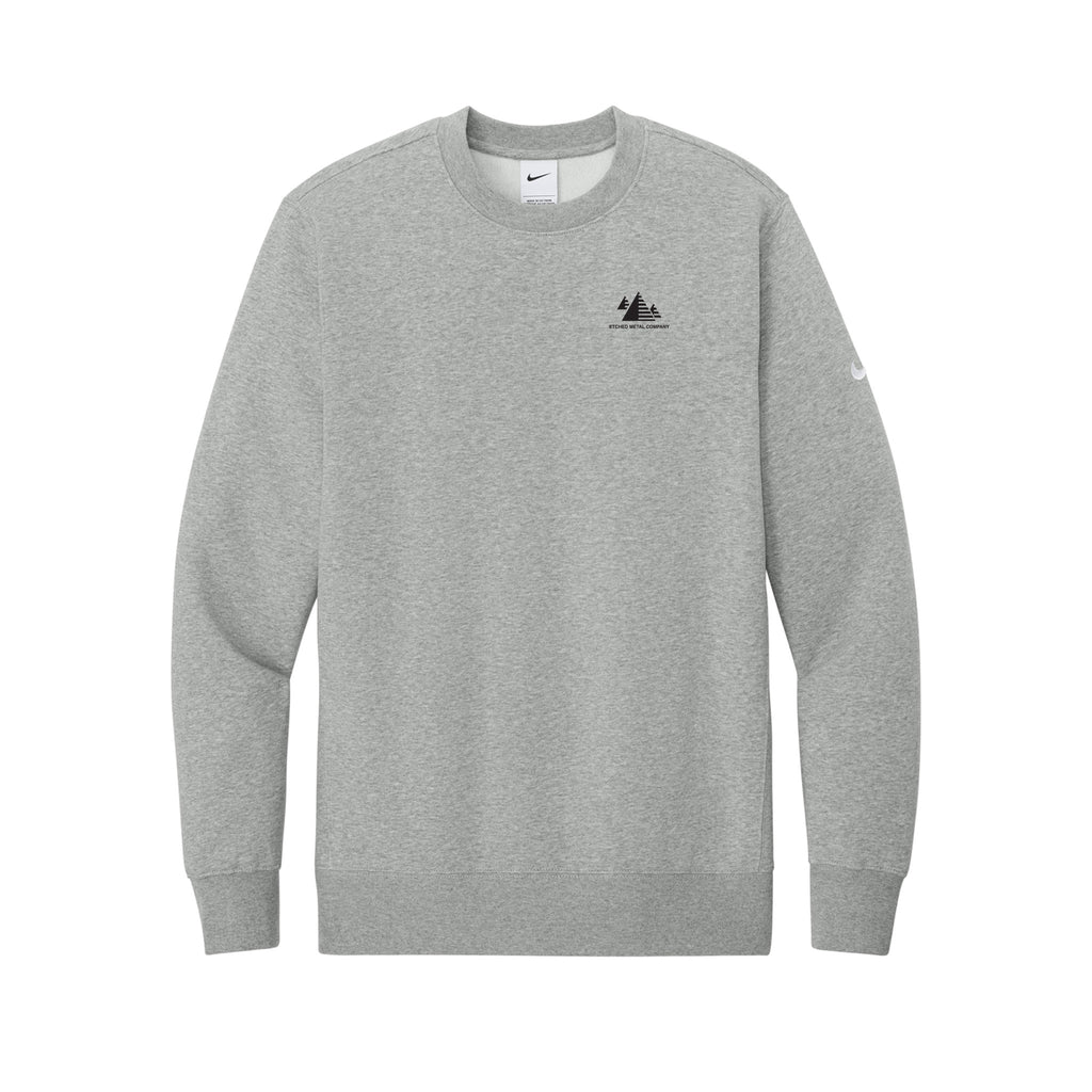 Etched Metal Company - Nike Club Fleece Sleeve Swoosh Crew
