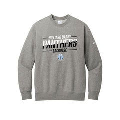 Hilliard Darby Lacrosse - Nike Club Fleece Sleeve Swoosh Crew