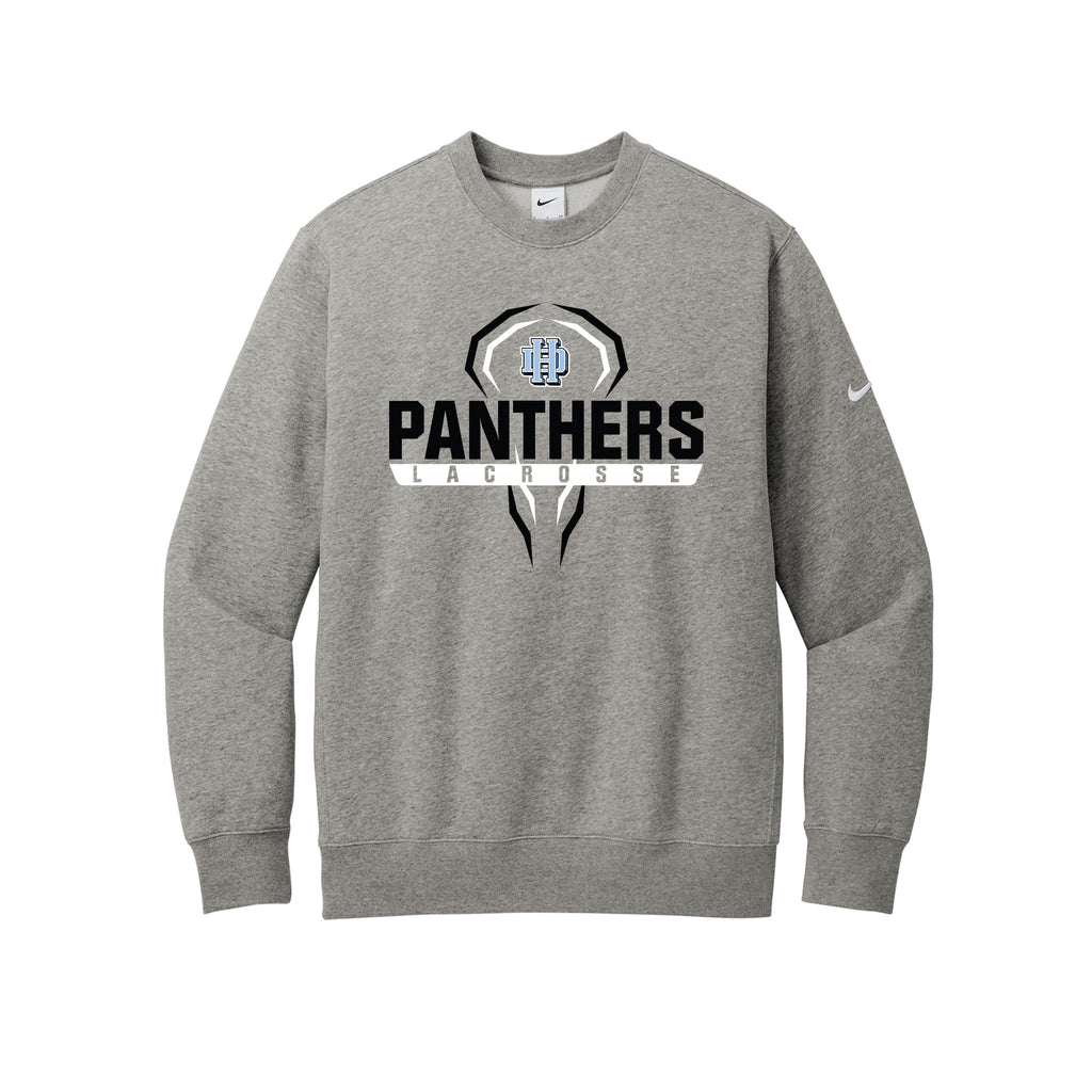 Hilliard Darby Lacrosse - Nike Club Fleece Sleeve Swoosh Crew