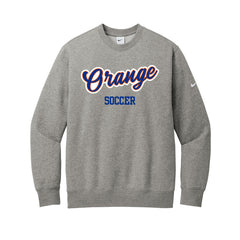 Olentangy Orange Soccer - Nike Club Fleece Sleeve Swoosh Crew