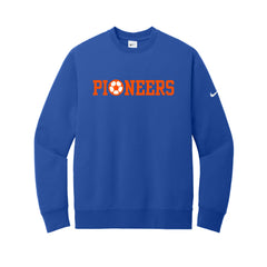 Olentangy Orange Soccer - Nike Club Fleece Sleeve Swoosh Crew