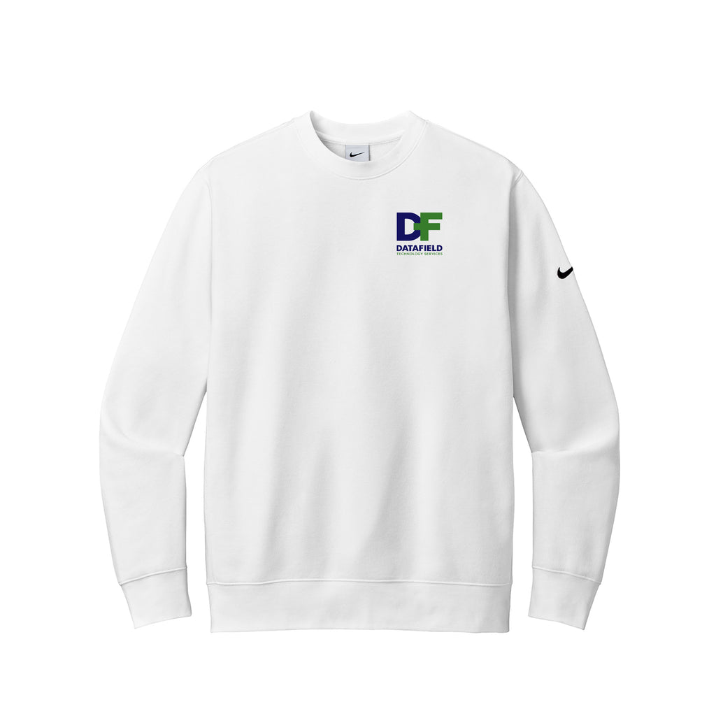 Datafield Technology Services - Nike Club Fleece Sleeve Swoosh Crew