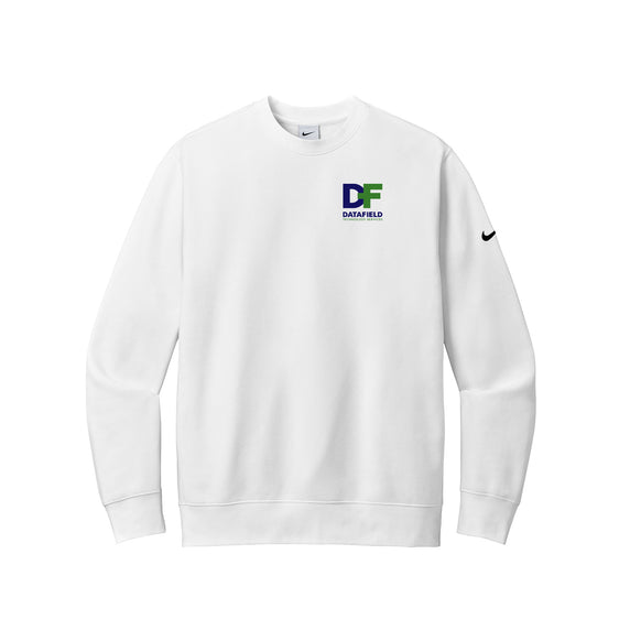 Datafield Technology Services - Nike Club Fleece Sleeve Swoosh Crew
