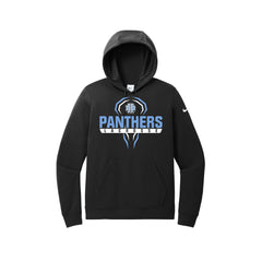 Hilliard Darby Lacrosse - Nike Ladies Club Fleece Sleeve Swoosh Pullover Hoodie