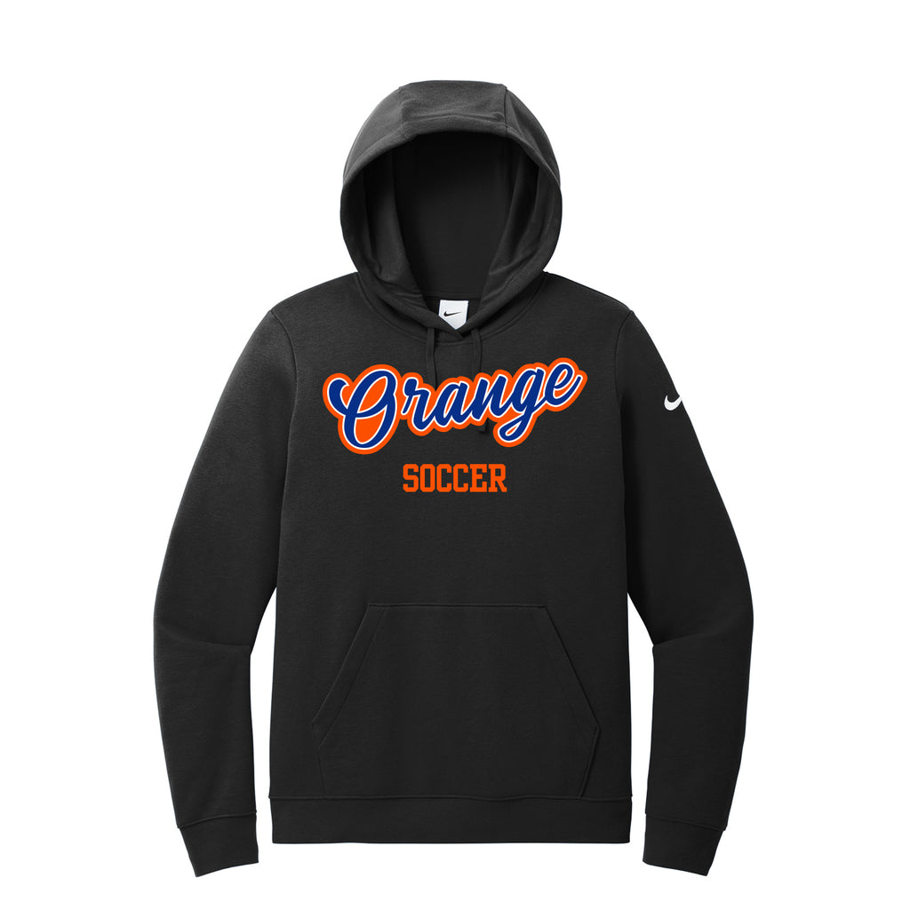 Olentangy Orange Soccer - Nike Women's Club Fleece Sleeve Swoosh Pullover Hoodie