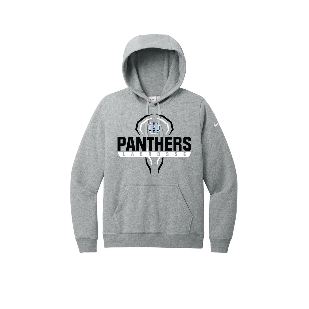 Hilliard Darby Lacrosse - Nike Ladies Club Fleece Sleeve Swoosh Pullover Hoodie