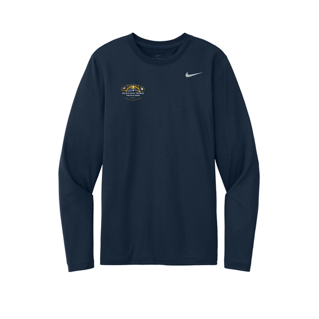 Deim's Dirt Works - Nike Team rLegend Long Sleeve Tee