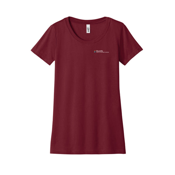 Bloom Life Wealth & Business Planning - Next Level Apparel® Women’s Ideal Tee