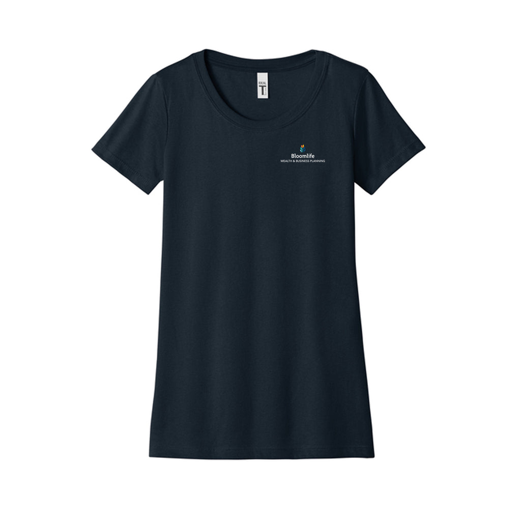 Bloom Life Wealth & Business Planning - Next Level Apparel® Women’s Ideal Tee
