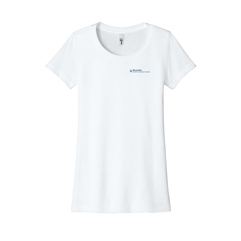 Bloom Life Wealth & Business Planning - Next Level Apparel® Women’s Ideal Tee