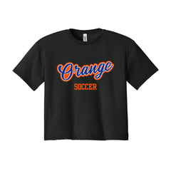 Olentangy Orange Soccer - Next Level Apparel® Women’s Ideal Crop Top