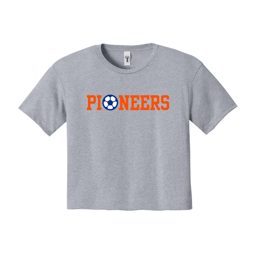 Olentangy Orange Soccer - Next Level Apparel® Women’s Ideal Crop Top