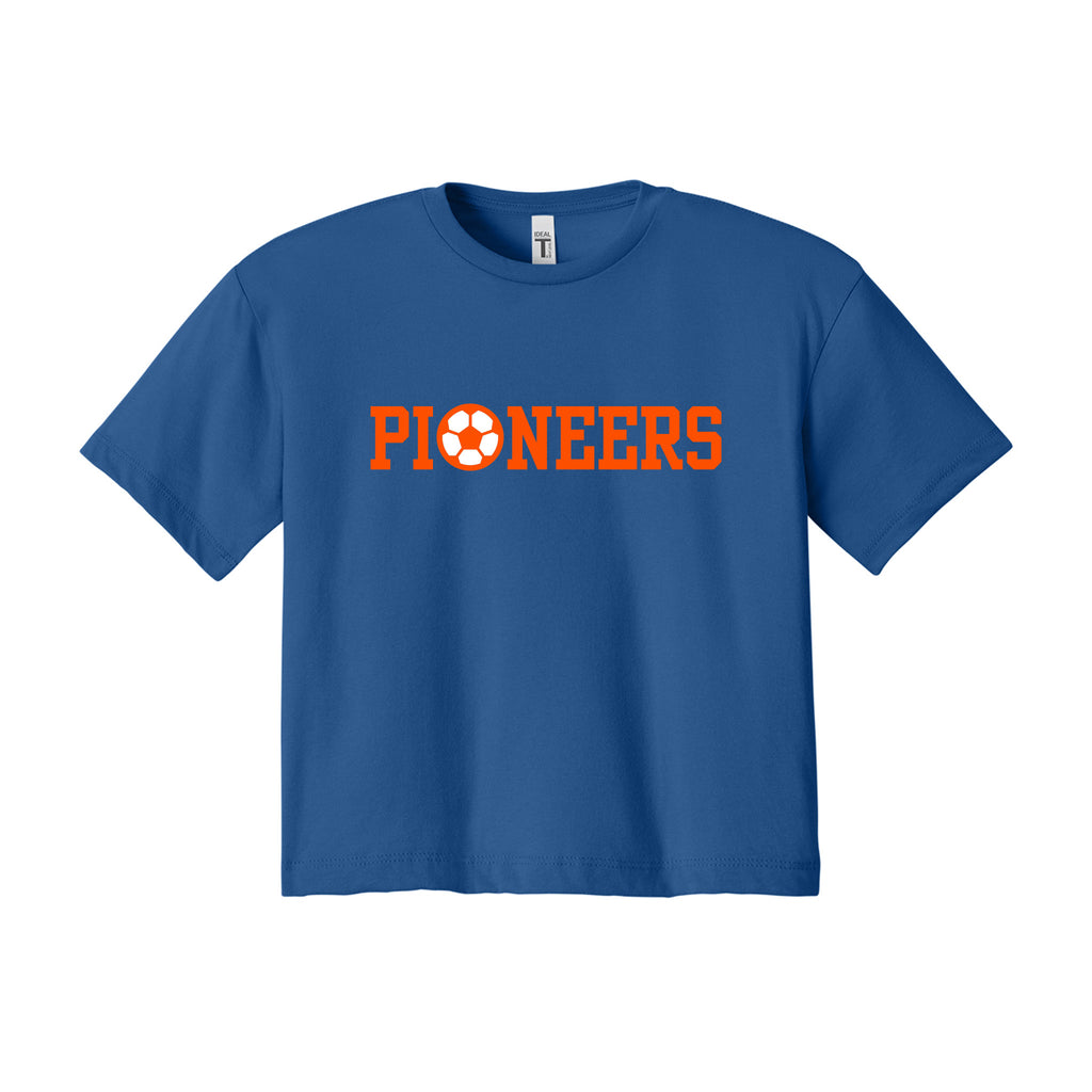 Olentangy Orange Soccer - Next Level Apparel® Women’s Ideal Crop Top