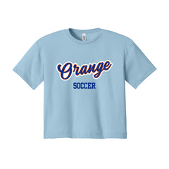 Olentangy Orange Soccer - Next Level Apparel® Women’s Ideal Crop Top